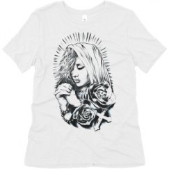 Ladies Relaxed Fit Super Soft Triblend Tee