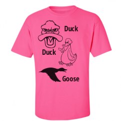 Unisex Ultra Cotton Safety Neon Crewneck Tee