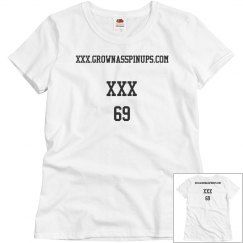 XXX.GROWNASSPINUPS.COM XXX LADIES T-SHIRT