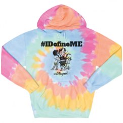 Unisex Tie-Dye Fleece Hoodie