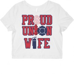 Ladies Slim Fit Crop Top Tee