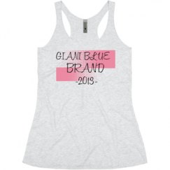 Ladies Slim Fit Super Soft Racerback Triblend Tank