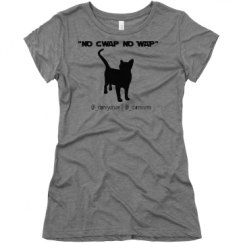 Ladies Slim Fit Super Soft Triblend Tee