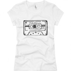 Ladies Slim Fit Basic Promo Jersey Tee