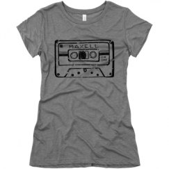 Ladies Slim Fit Super Soft Triblend Tee