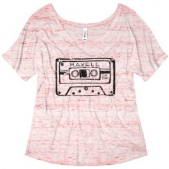 Ladies Flowy Slouchy Tee