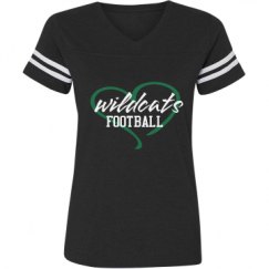 Ladies Relaxed Fit Vintage Sports Tee