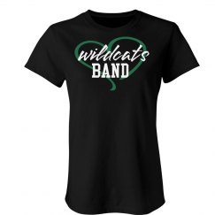 Wildcats Band Love Black
