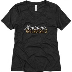 Ladies Relaxed Fit Super Soft Triblend V-Neck Tee