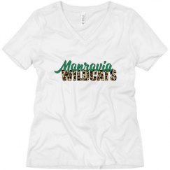 Ladies Relaxed Fit V-Neck Tee