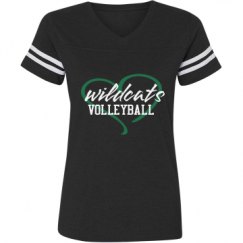 Ladies Relaxed Fit Vintage Sports Tee