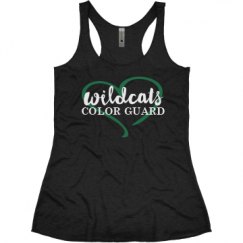 Ladies Slim Fit Super Soft Racerback Triblend Tank