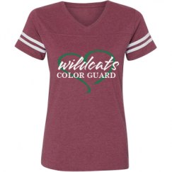 Ladies Relaxed Fit Vintage Sports Tee