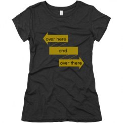 Ladies Slim Fit Super Soft Triblend Tee