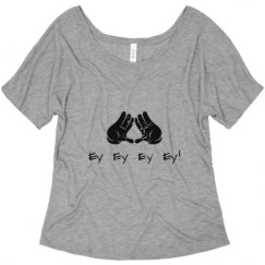 Ladies Flowy Slouchy Tee