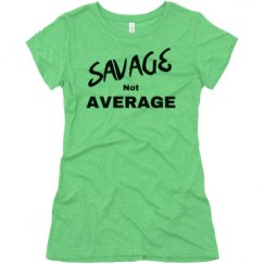 Ladies Slim Fit Super Soft Triblend Tee