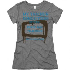 Ladies Slim Fit Super Soft Triblend Tee