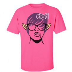 Unisex Ultra Cotton Safety Neon Crewneck Tee