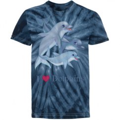 Youth Tie-Dye Cyclone Pinwheel Tee