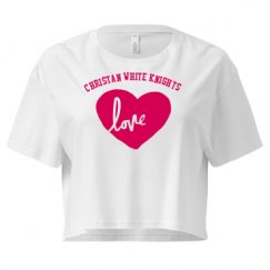 Ladies Festival Cali Crop Top Tee