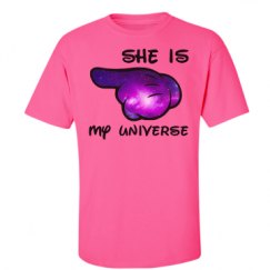 Unisex Ultra Cotton Safety Neon Crewneck Tee