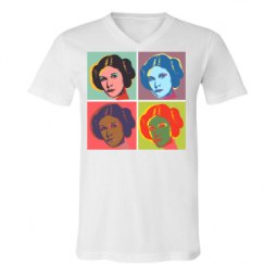 Unisex V-Neck Jersey Tee