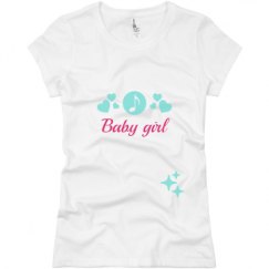 Ladies Slim Fit Basic Promo Jersey Tee