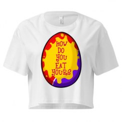 Ladies Festival Cali Crop Top Tee