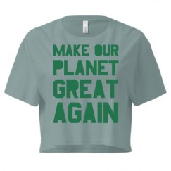 Ladies Festival Cali Crop Top Tee