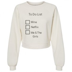 Women's Raglan Pullover Fleece