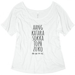 Ladies Flowy Slouchy Tee