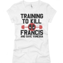 Ladies Slim Fit Basic Promo Jersey Tee