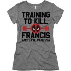 Ladies Slim Fit Super Soft Triblend Tee