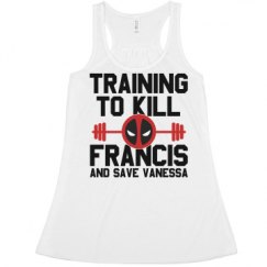 Ladies Flowy Racerback Tank