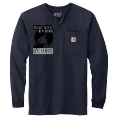 Unisex Carhartt Long Sleeve Henley Tee 
