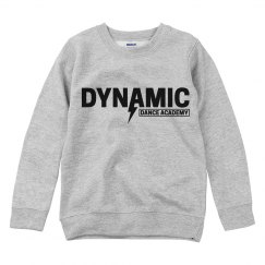 Dynamic Logo Youth Crewneck