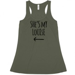 Ladies Flowy Racerback Tank