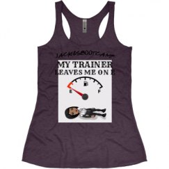 Ladies Slim Fit Super Soft Racerback Triblend Tank