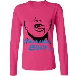 Ladies Relaxed Fit Basic Long Sleeve Tee