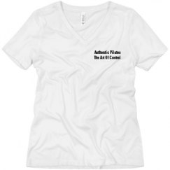 Ladies Relaxed Fit V-Neck Tee