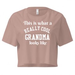 Ladies Festival Cali Crop Top Tee