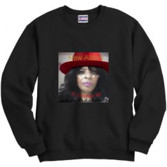 Unisex Film and Foil Crewneck Sweatshirt