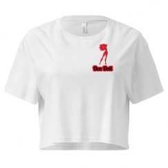 Ladies Festival Cali Crop Top Tee