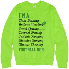 Unisex Neon Crewneck Sweatshirt