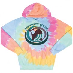 Unisex Tie-Dye Fleece Hoodie