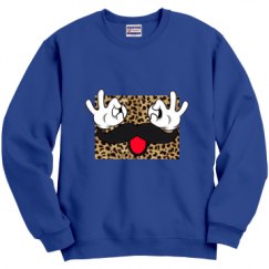 Unisex Film and Foil Crewneck Sweatshirt