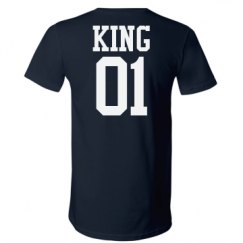 Unisex V-Neck Jersey Tee