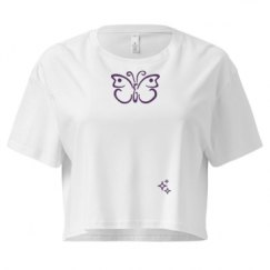 Ladies Festival Cali Crop Top Tee