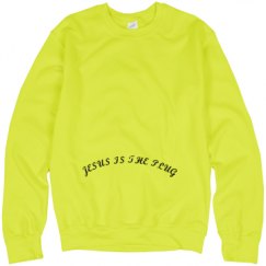 Unisex Neon Crewneck Sweatshirt