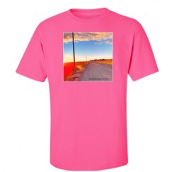 Unisex Ultra Cotton Safety Neon Crewneck Tee